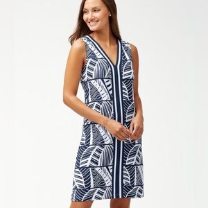 Tommy Bahama tropical print shift dress